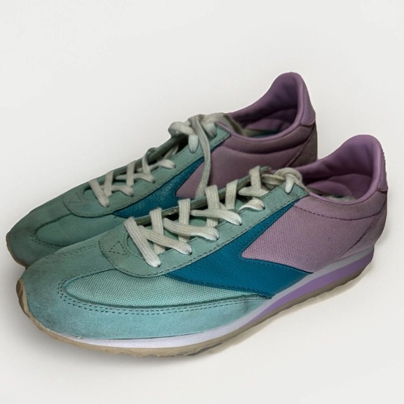 Brooks Vanguard Classic Retro Vintage Suede Sneakers Shoes Women's 8.5 Running - Picture 1 of 14